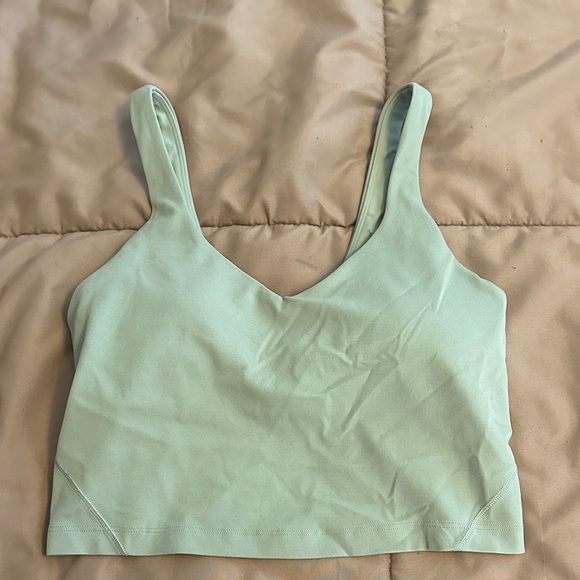 Lululemon Green Align Tank Top - Picture 1 of 4